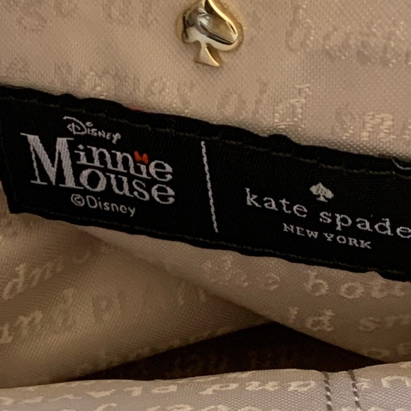 NEW W/ TAG KATE SPADE NEW YORK DISNEY MINNIE MOUSE FRANCIS LARGE HANDBAG TOTEBAG - Picture 7 of 8